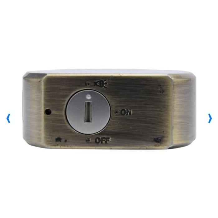 Krisbow Gembok Kuningan Dengan Alarm/ Gembok Rumah Anti Maling