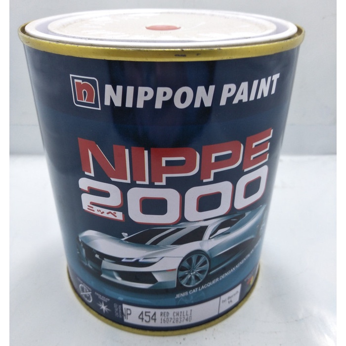 Cat Duco Nippon Paint Nippe 2000 Np 454 Red Chili / Cat Minyak