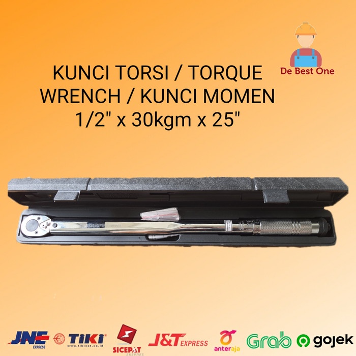 Bestseller Kunci Torsi / Torque Wrench / Kunci Momen 1/2" 35Kg 345 Nm