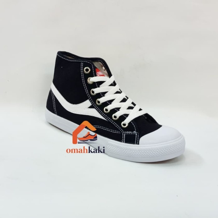 Sepatu Sekolah Sepatu Sneakers Sekolah Runner 802 HI Black(J6E5) Sepatu Sekolah Anak Perempuan SD Se