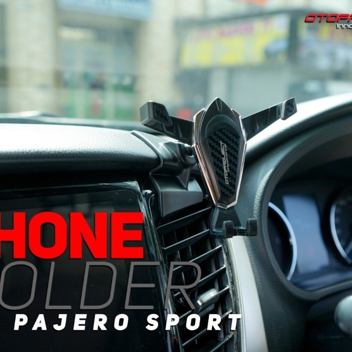 Terlaris Car Phone Holder Mobil All New Pajero Sport Dudukan Hp Otoproject