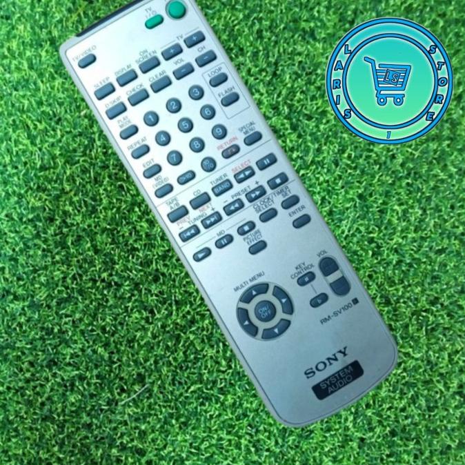 Terlaris Remote Remot audio system/compo sony RM-SV100 original SALE