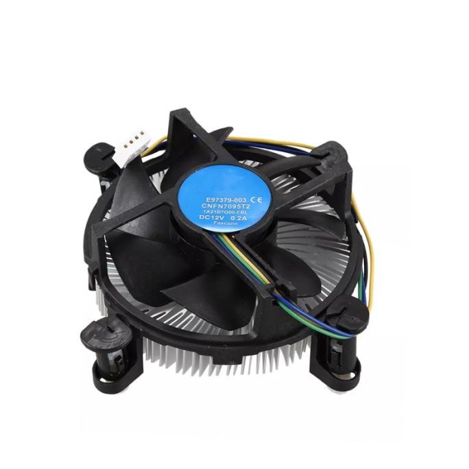 Dapat Mini Gold Hot Product Wellcomm Fan Prosessor Intel / Cpu Cooler / Heatsink