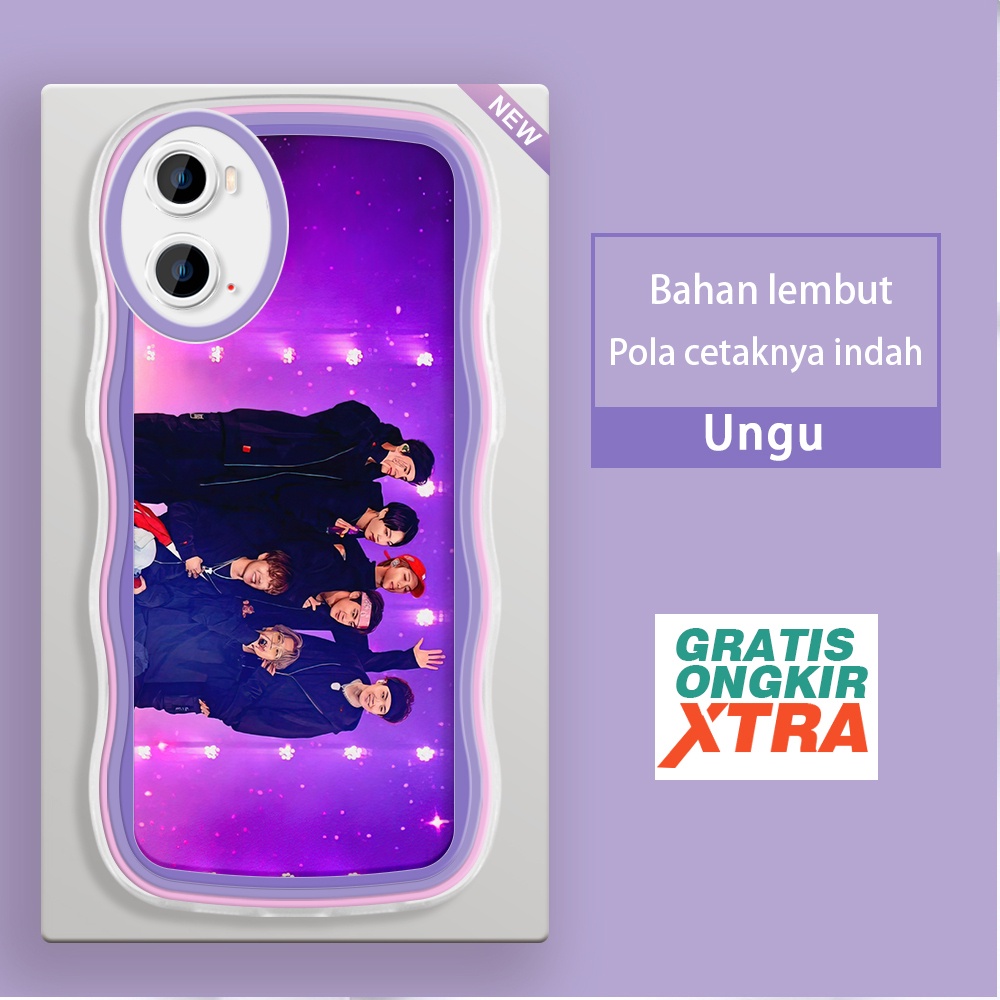 Mulia OPPO A71 A74 A76 A77S A83 A91 A92 A93 2020 A95 A96  Casing Ponsel  Konser BTS Korea Selatan  w