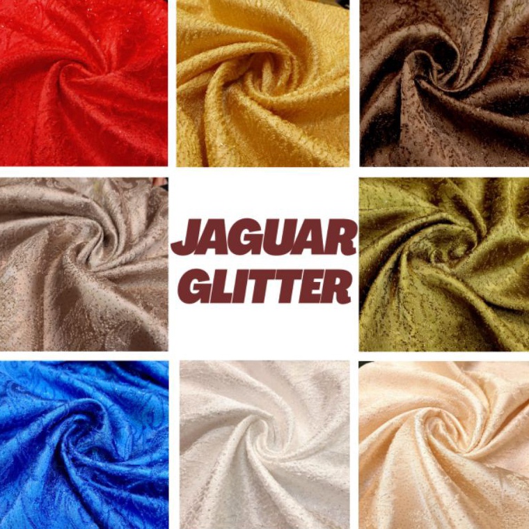 ✨11.11✨ KAIN JAGUARD GLITTER / JAGUAR GLITTER TERLARIS / JAQUARD JAGUAR JACQUARDS GLITTER / JAGUARD 
