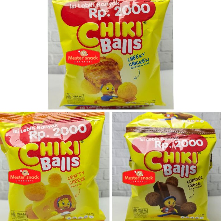 

↑Diskon❂ TIJUS Chiki Balls 1 Renceng (1 Renceng isi 10 pcs) B58 →Terbaru