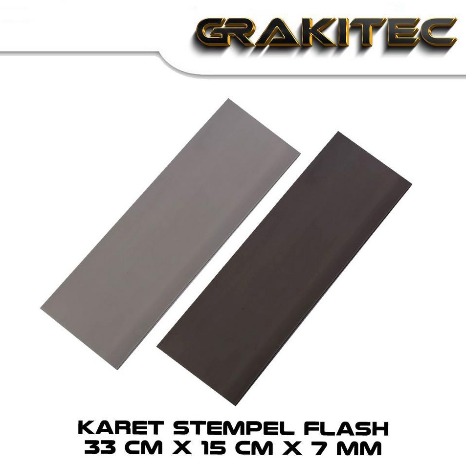

Super Murah Karet Stempel Flash 33 CM X 15 CM X 7 MM GK-TECH