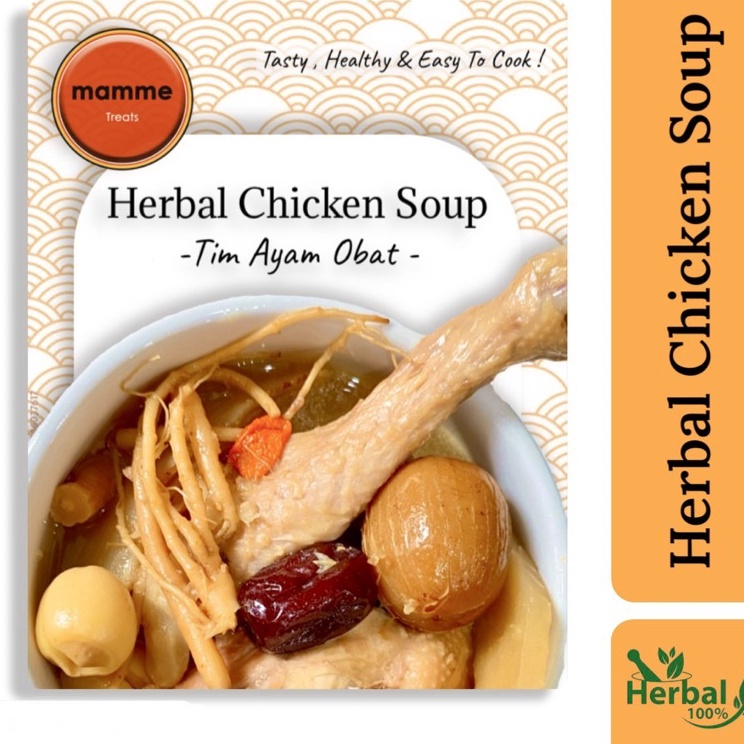 

❤[PROMO ⚡ALE!!!]❤ Mamme Treats - Tim Ayam Obat / 16 Bahan Premium Terbanyak / Herbal Chicken Soup / Ciak po / Ciapo