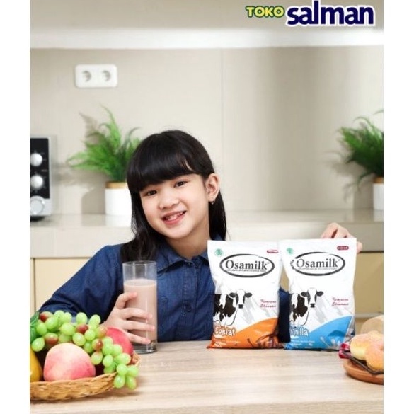 

Free Ongkir [PROMO 2pcs] Susu Osamilk VANILLA & COKLAT 500 gr Kemasan Baru