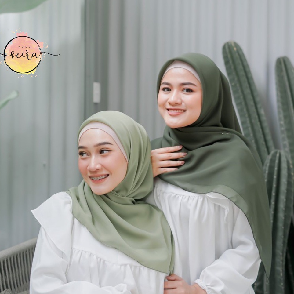 Dijamin Ori>/ [BISA COD] Bella Square Hijab Segiempat / Kerudung Segi Empat Bella Square / Jilbab Se