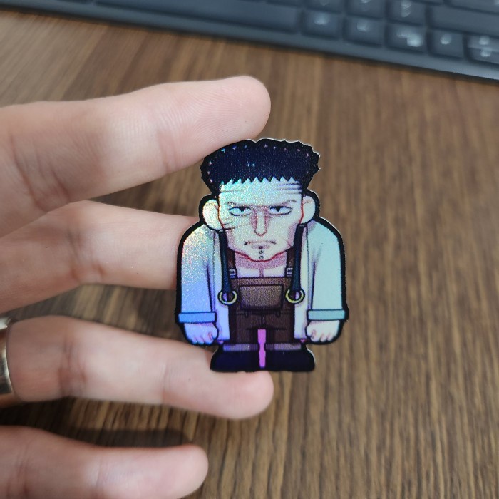 

Sticker Hologram Anime - PSH1821 - Hunter x Hunter - Franklin