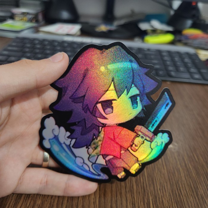 

Sticker Hologram Anime - PSH1750 - Demon Slayer - Giyu
