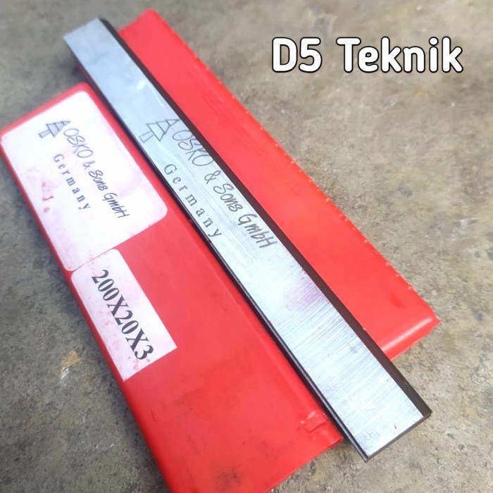 Terlaris Mata Pisau Serut Jointer 20 Cm Kadur Tct Planer Knife 200203Mm