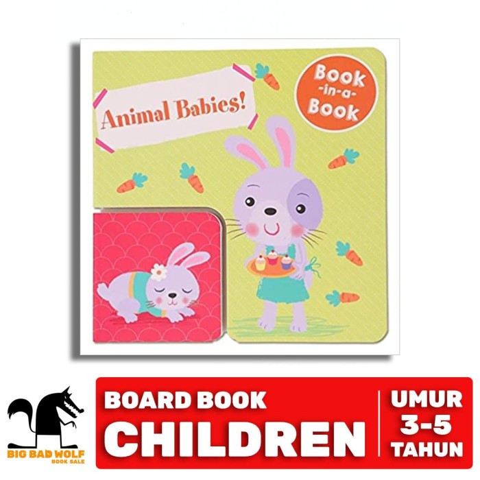 Teena Buku Bbw Animal Babies (Book-In-A-Book)