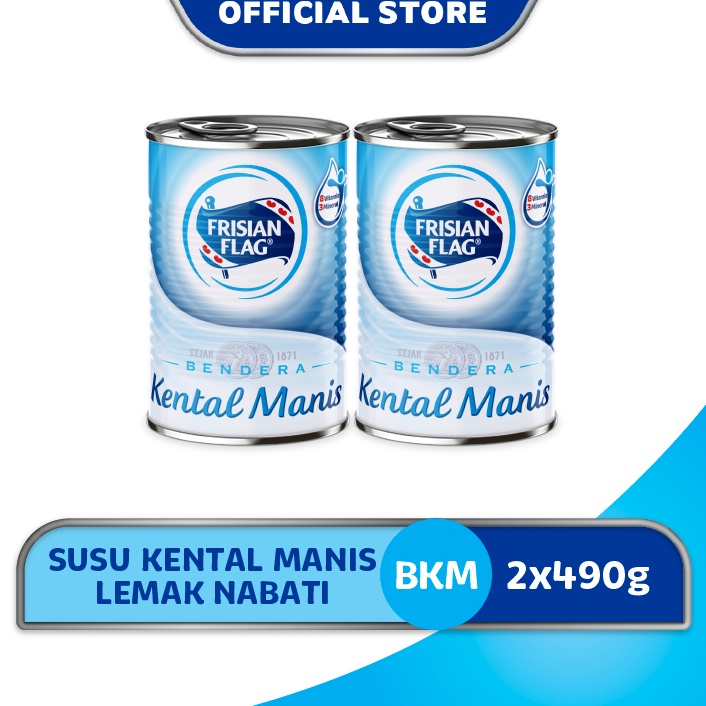 

FLASH SALE B25 Frisian Flag Bendera Kental Manis Kaleng 490gr x2 ↯
