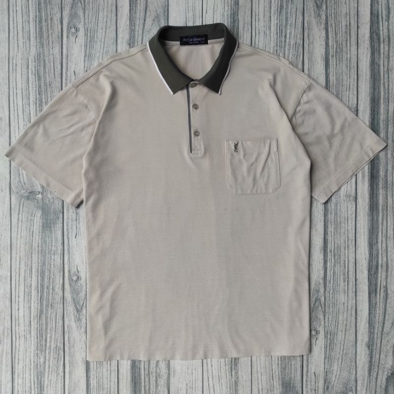 YSL YVES SAINT LAURENT KAOS POLO / POLO SHIRT SECOND