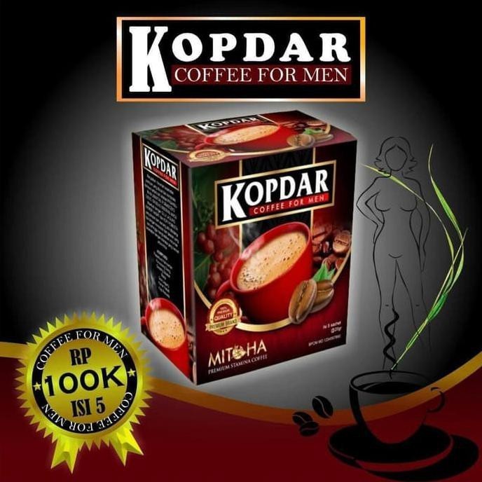 

Kopdar Instant Coffee Kopi Stamina Vitalias Pria Kopi Kejantanan 1 Box