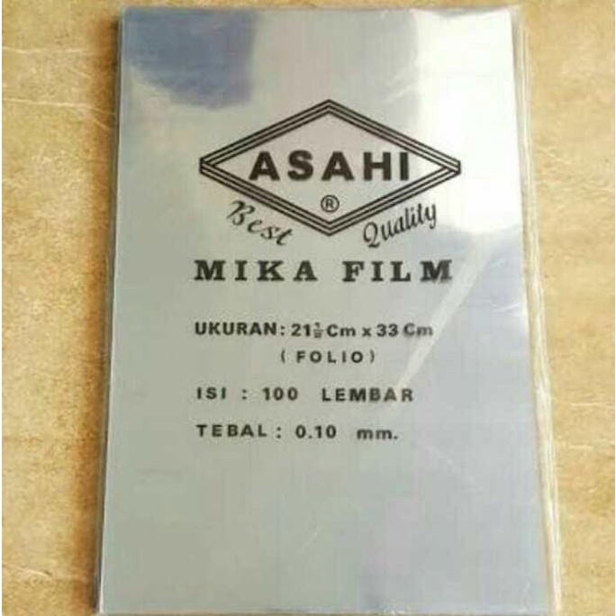 

Mika plastik film ASAHI Jilid/Cover