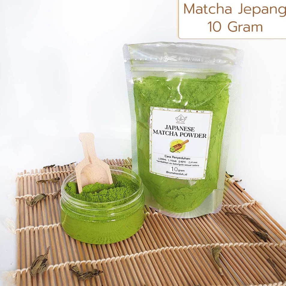 

Jangan Sampai Kehabisan!!!❄️ 10gr Matcha Powder / 100% Premium Japanese Pure Matcha Powder / Asli Import Jepang