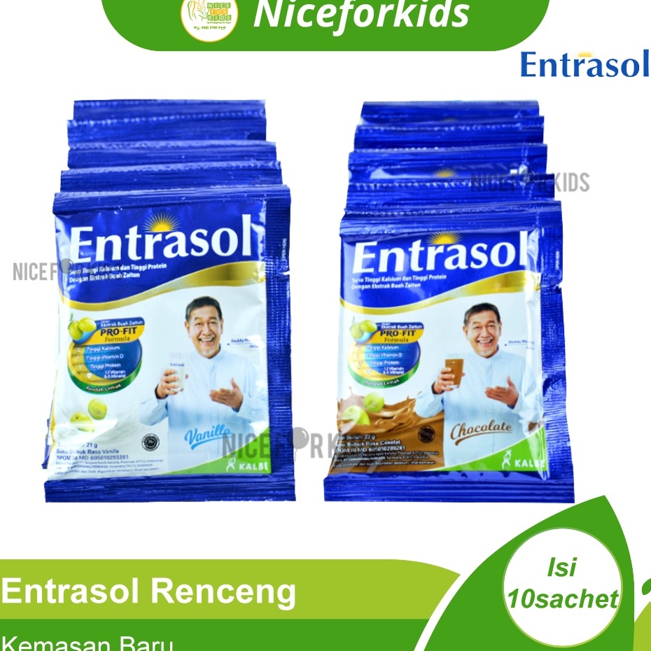 

PALING AMPUH✌️>>> Entrasol Renceng isi 10 Sachet / Susu Bubuk Tinggi Kalsium Membantu Memelihara Kepadatan Tulang