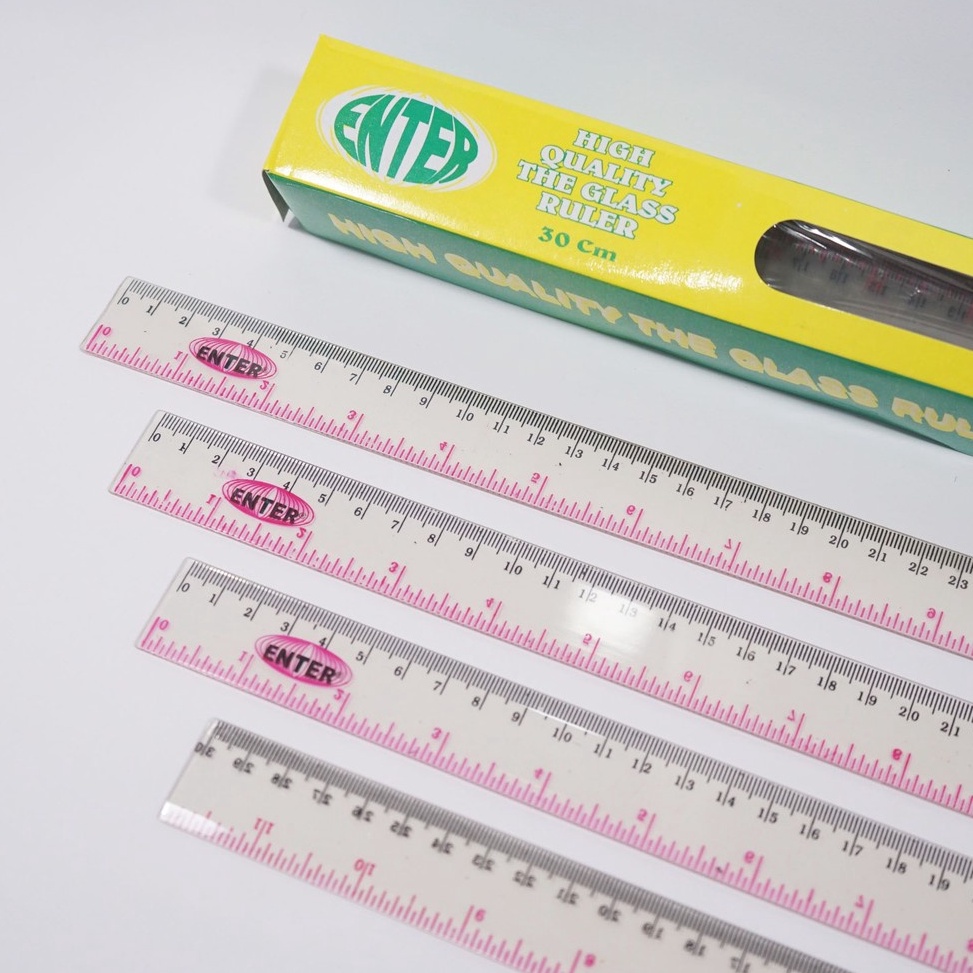 

[KODE 77] SELUSIN ( 12 PCS ) Penggaris Plastik Mika 30 Cm