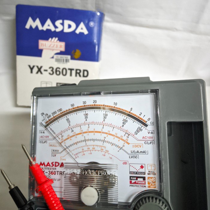 PROMO MULTITESTER ANALOG MASDA YX-360TRD AVOMETER ANALOG MASDA TERMURAH