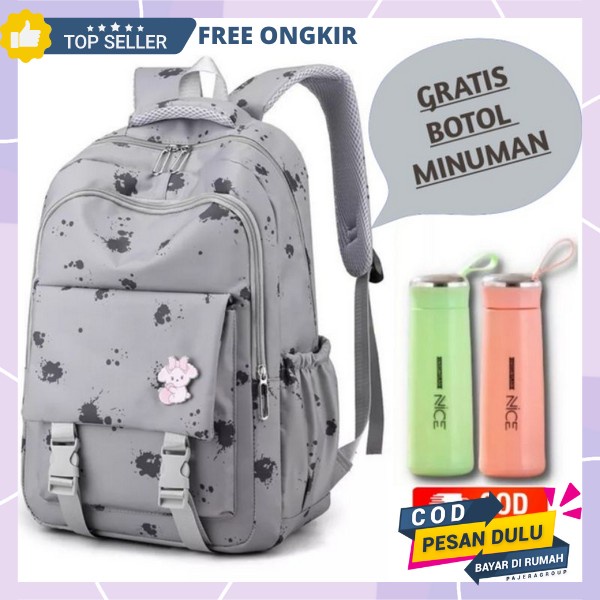 Tas Sekolah Perempuan Sd Cewek Smp Anak Unisex Korean Style Ransel Sekolah Terbaru Kls 2 6 4 3 1 Tas