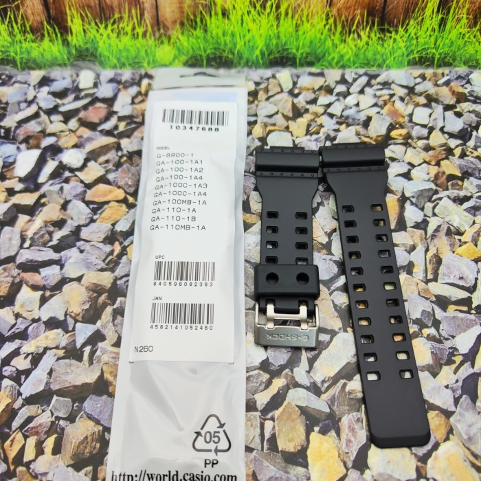 MUST HAVE TALI JAM TANGAN TALI KARET CASIO G-SHOCK GA-100 GA-110 G-8900 ORIGINAL TERLARIS