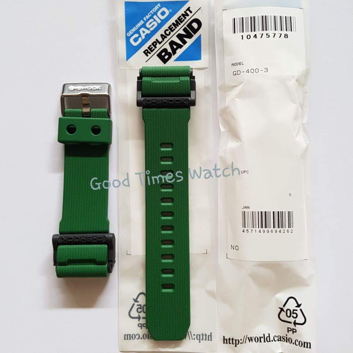 STRAP G-SHOCK GD-400-3 GD 400 Casio Original