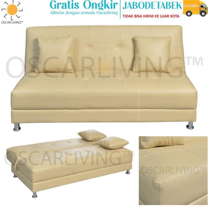 Olc Sofabed Luxio Cream / Sofa Bed Minimalis / Sofa Tidur [Khusus Charming.Style