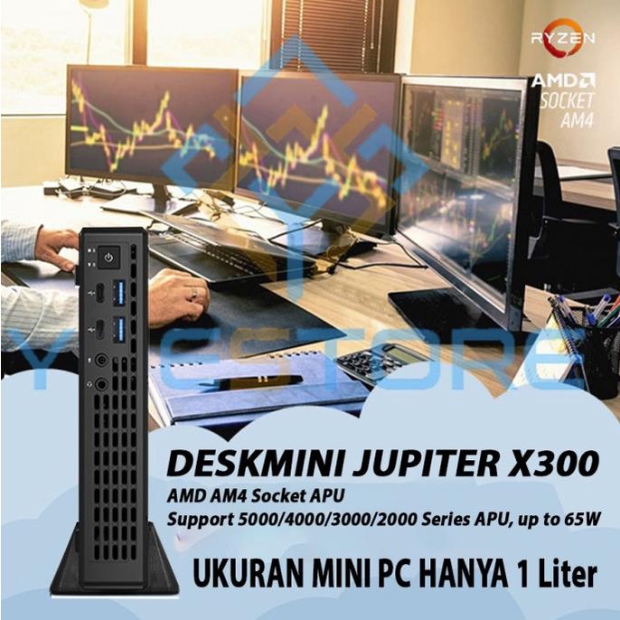 ASROCK DESKMINI JUPITER X300+RYZEN 5 5600G