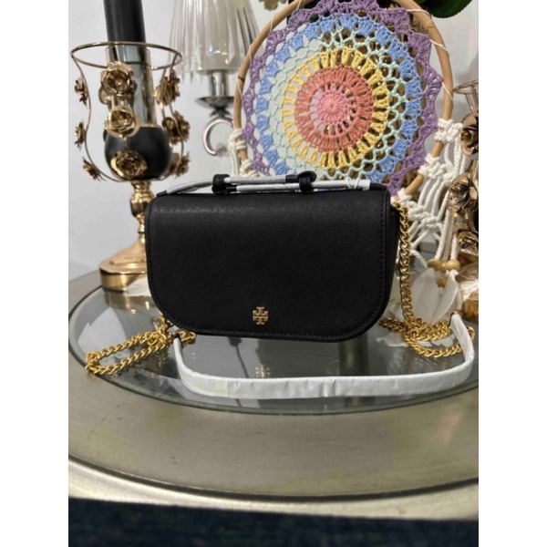 Emerson Top Handle Crossbody Black