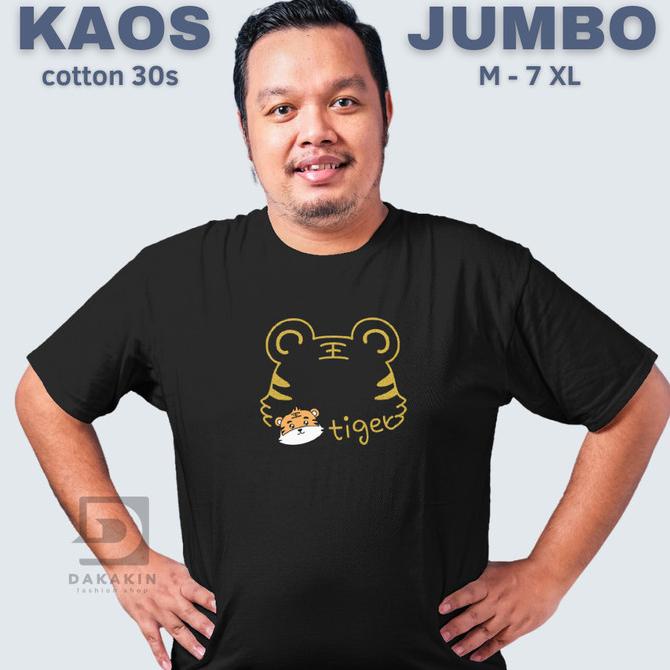 Sale Now Kaos Baju Imlek Cheongsam Pria Wanita Jumbo 5Xl 2022 Macan Cotton 30S Discount