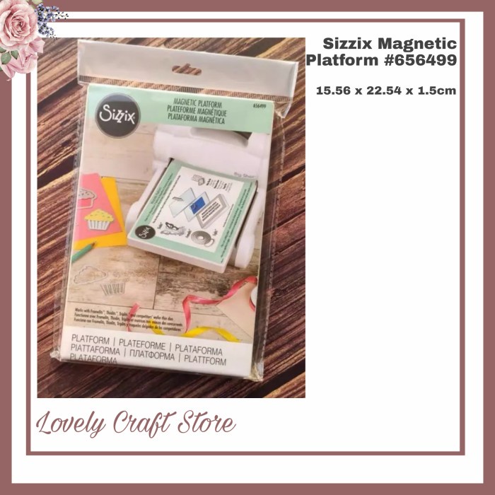 

Terlaris Sizzix Magnetic Platform #656499