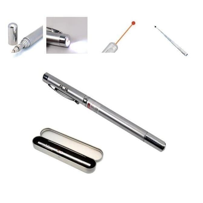 

Best Pulpen Multifungsi 5 In 1 / Pulpen Senter Laser Stick Dan Magnet