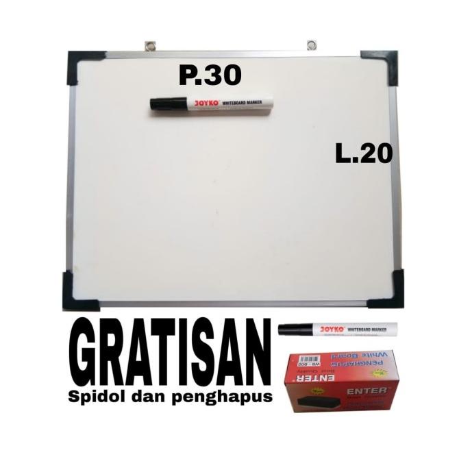 

Papan Tulis Whiteboard Mini P.30 L.20