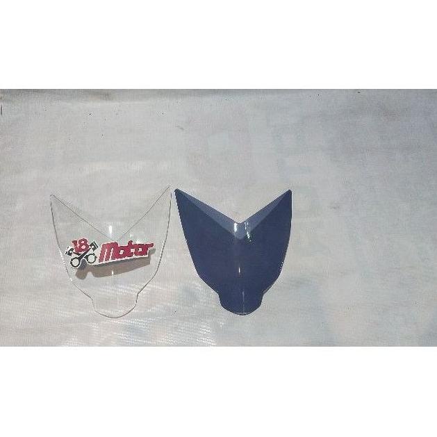 Trending Cover Mika Headlamp Lampu Depan Kacamata Kawasaki Ninja 250 Rr Mono Ninja 250 Sl Z 250 Sl B