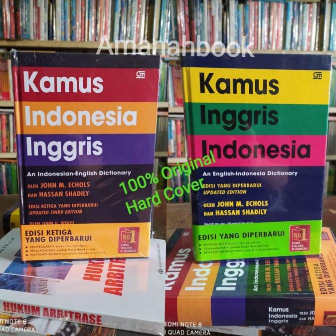 

Paket Kamus John Echols Bahasa Inggris Indonesia Indonesia Inggris HC