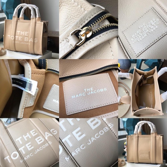 FLASH SALE MARC JACOBS LEATHER THE TOTE BAG MINI TWINE TAS WANITA ORIGINAL TERBARU