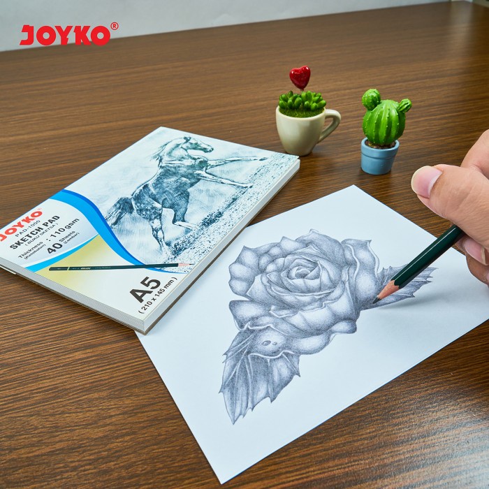

Joyko Sketch Pad Buku Gambar Sketsa 110 Gsm 40 Sheets