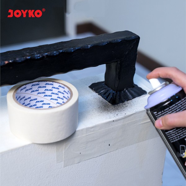 

Masking Tape Lakban Kertas Warna Cream Joyko 48 Mm X 20 Meter