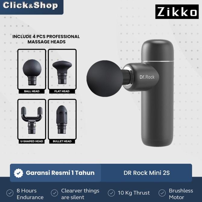 ZIKKO Dr.Rock Mini 2s Pocket Massage Gun -Alat Pijat Elektrik