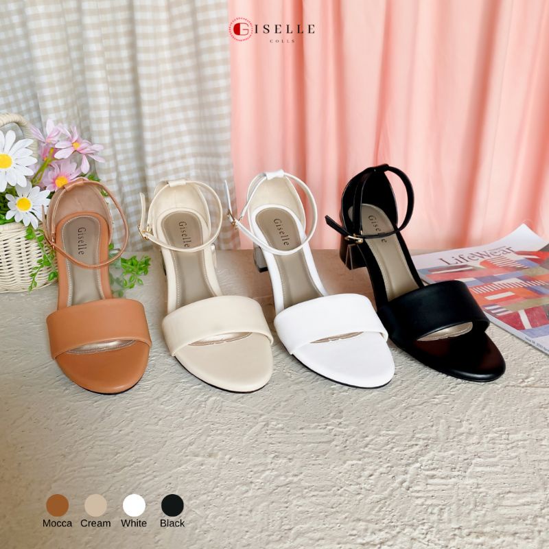 Giselle Colls - Emilly Sandal Wanita Heels 5 cm