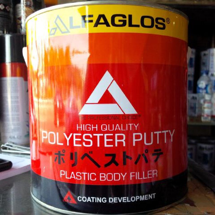 Terlaris Dempul Alfaglos 3Kg / Dempul Besi Cat Mobil / Dempul Plastik