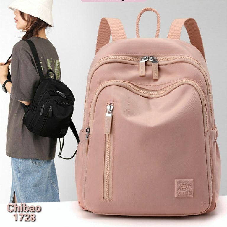 Langsung Kirim Ocean Sky - Tas ransel wanita CHIBAO 1728 Original Import Waterproof