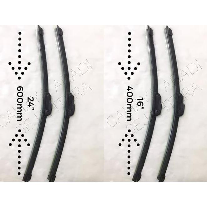 wiper frameless Toyota Innova 2004-2008 uk. 24"-16"