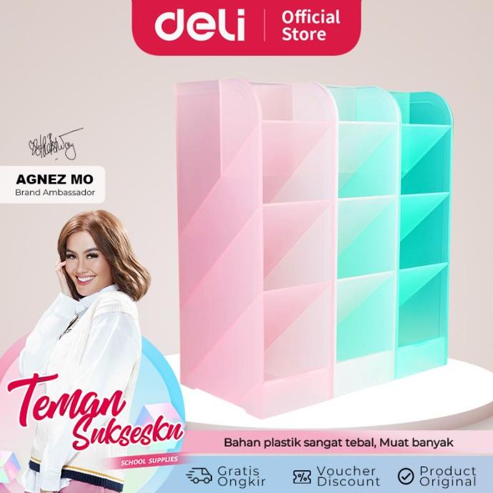 

Deli Pen Holder / Rak Alat Tulis Edisi One Piece Free Sticker Ez71