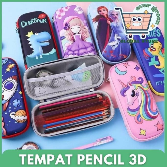 

Tempat Pensil Kotak Pensil Gambar 3D Anak Ba099