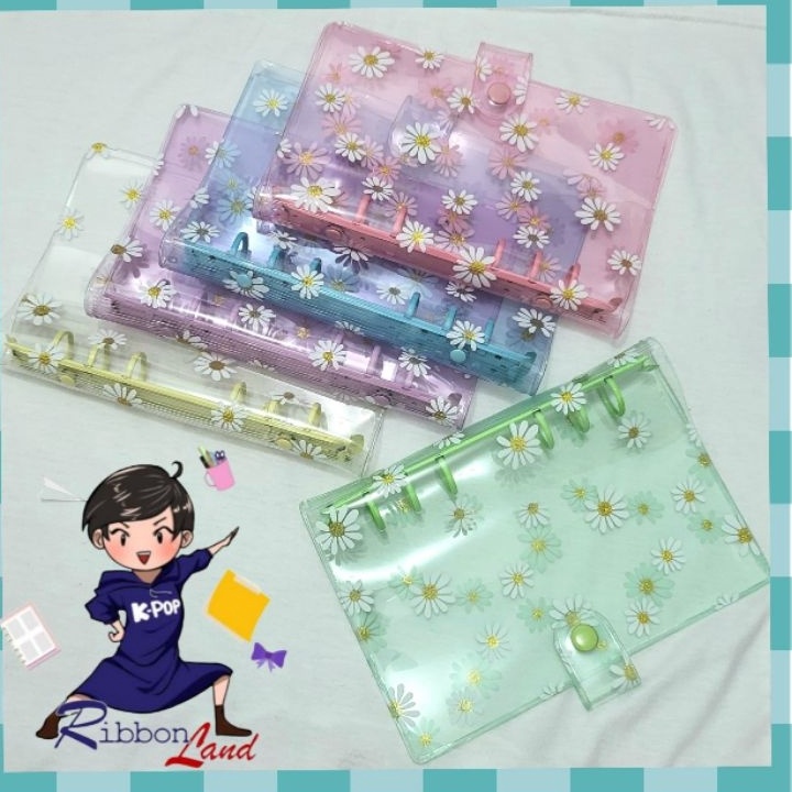 

➽Laris NR7HS A5 A6 Binder Daisy Cover Ring Warna Big Print Daisy V94 ↓Diskon
