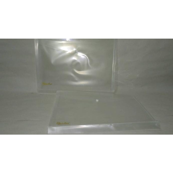 

Map Plastik Kancing Punggung F4 - Transparant (Pak Isi 12 Pcs)